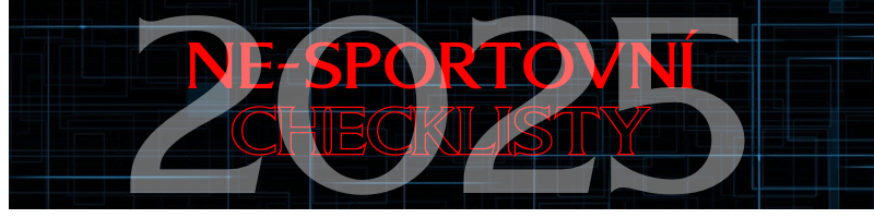 Ne-sportovní checklisty 2025